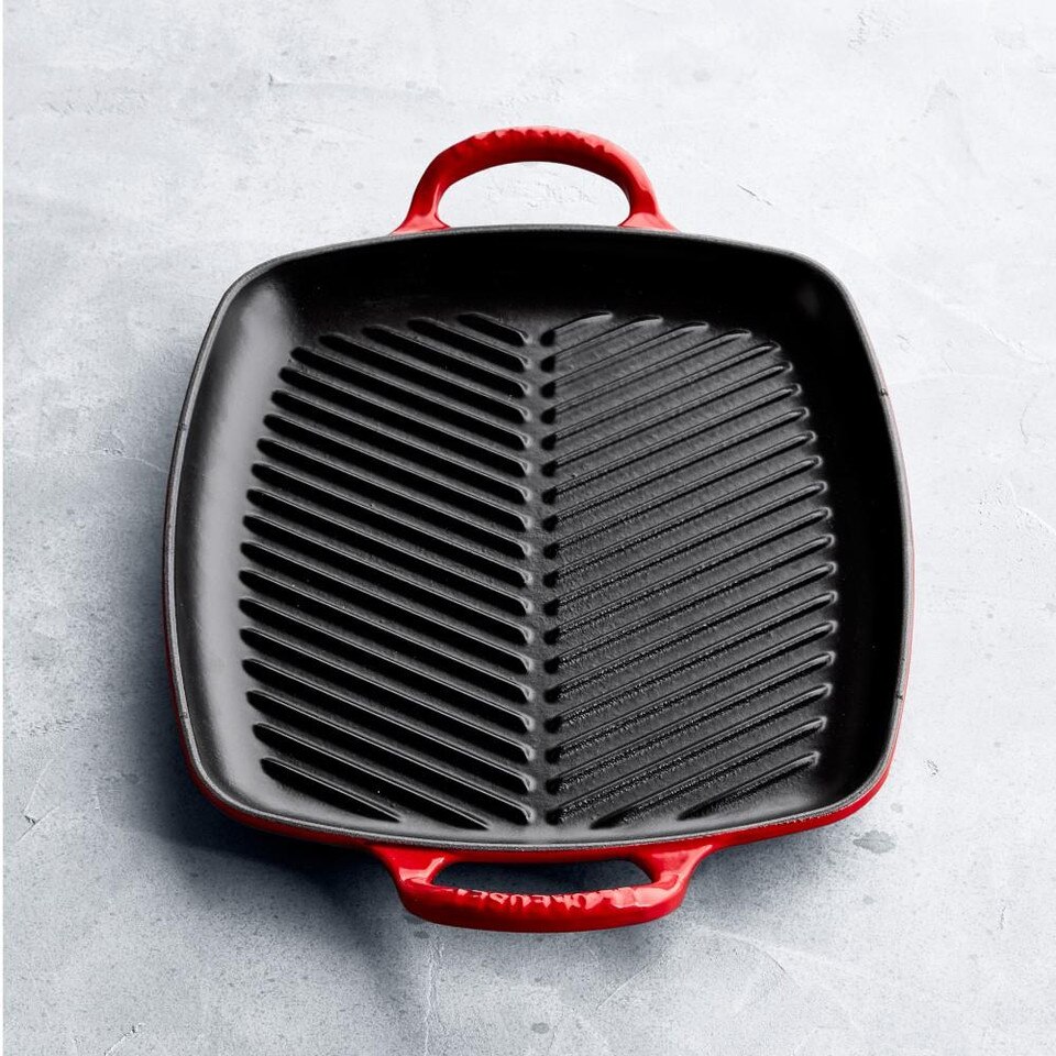 Le Creuset Cast Iron Rectangular Grill Williams Sonoma Australia